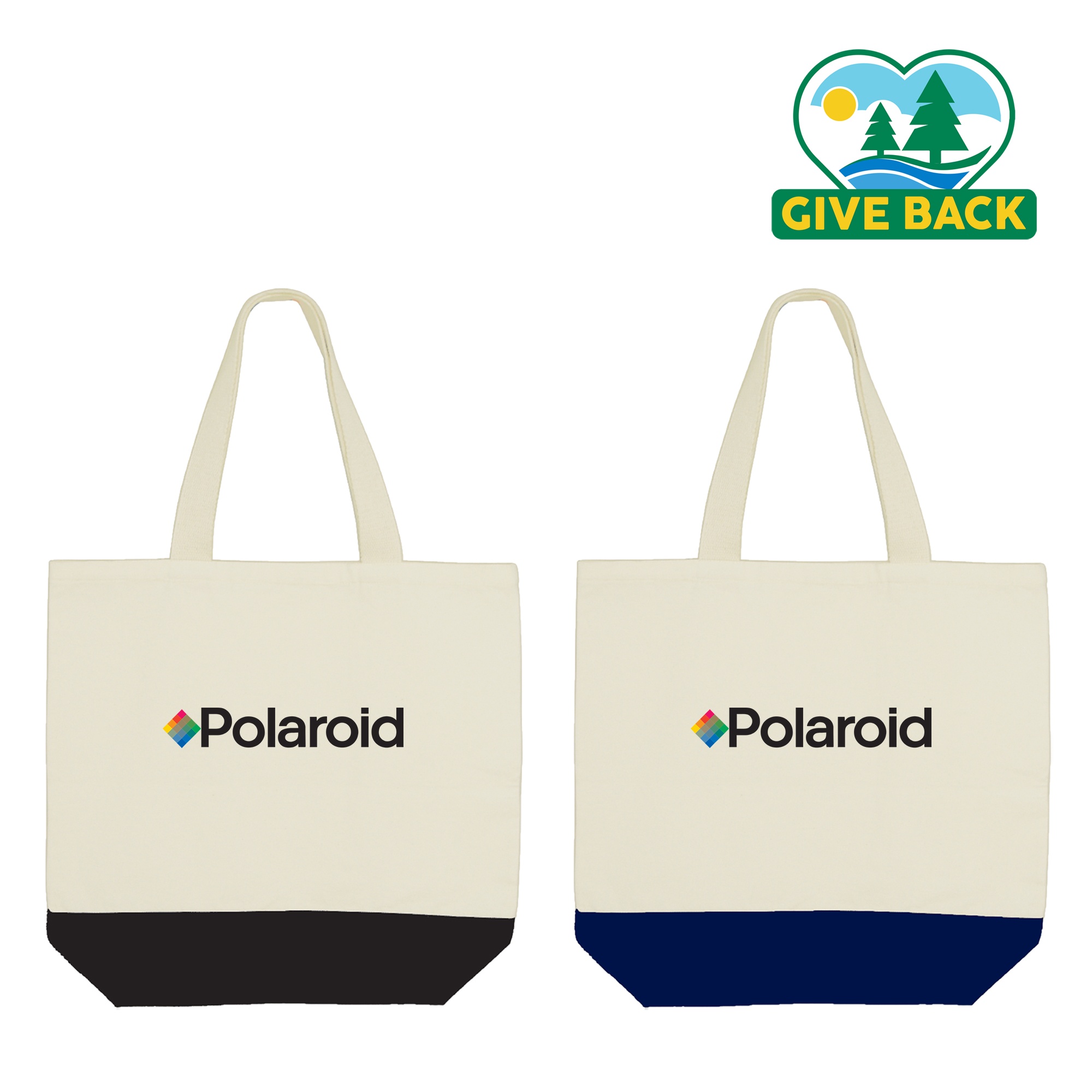 Heavyweight Canvas Tote Bag, custom tote bag with logo imprint 2