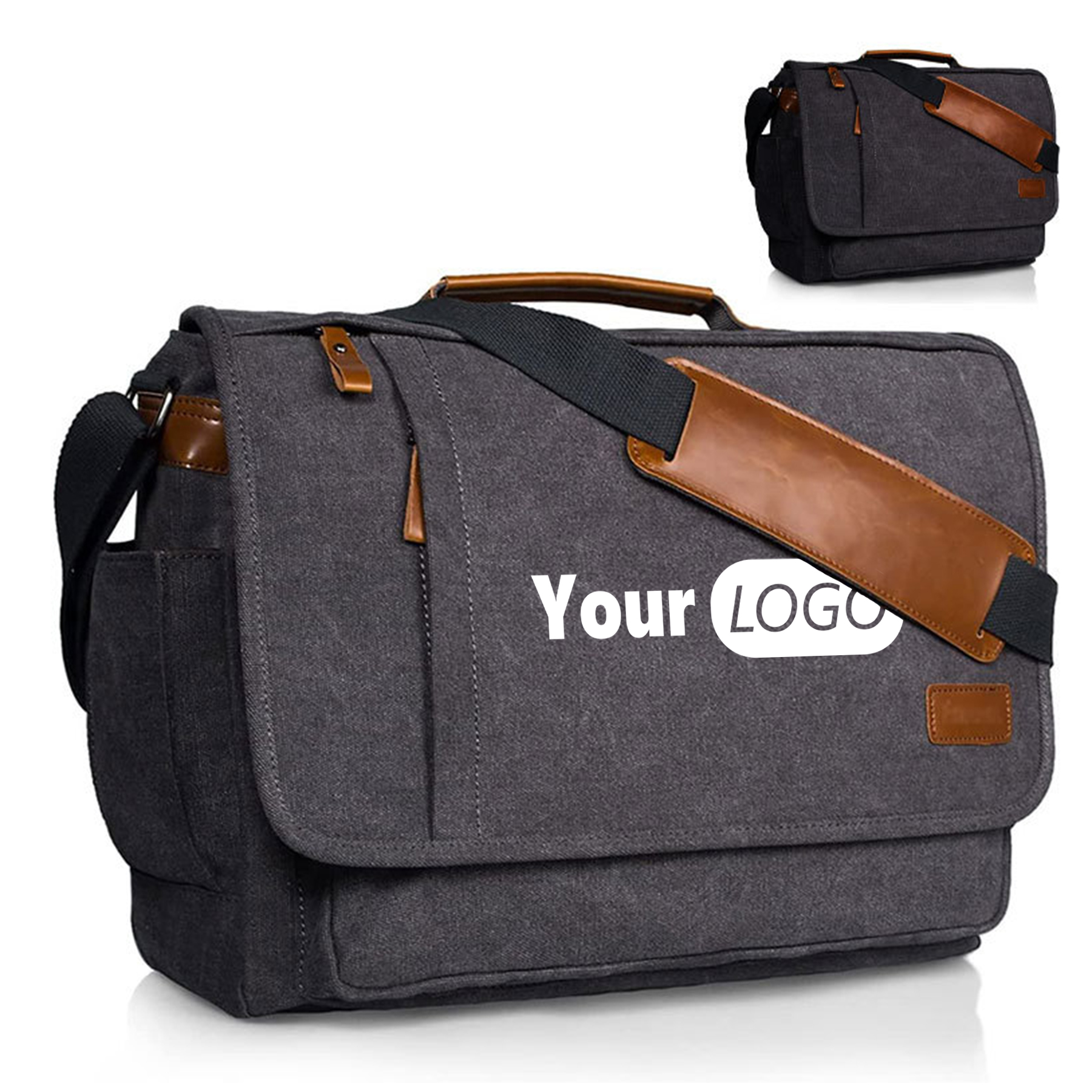 OXford Laptop Bag 17-17.3 Inch ater-resistant Canvas Bag 1