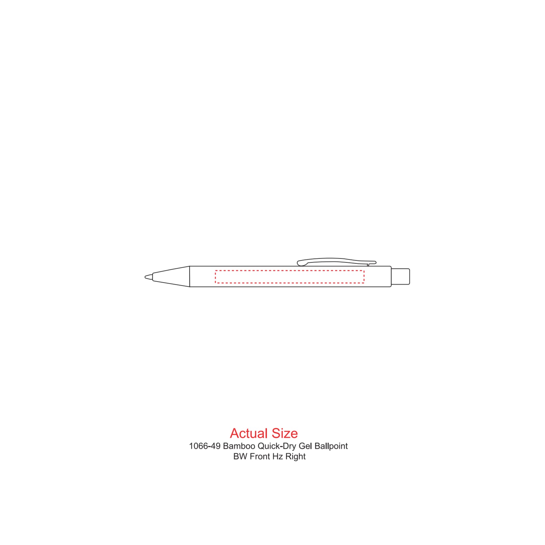 Bamboo Quick-Dry Gel Ballpoint 15