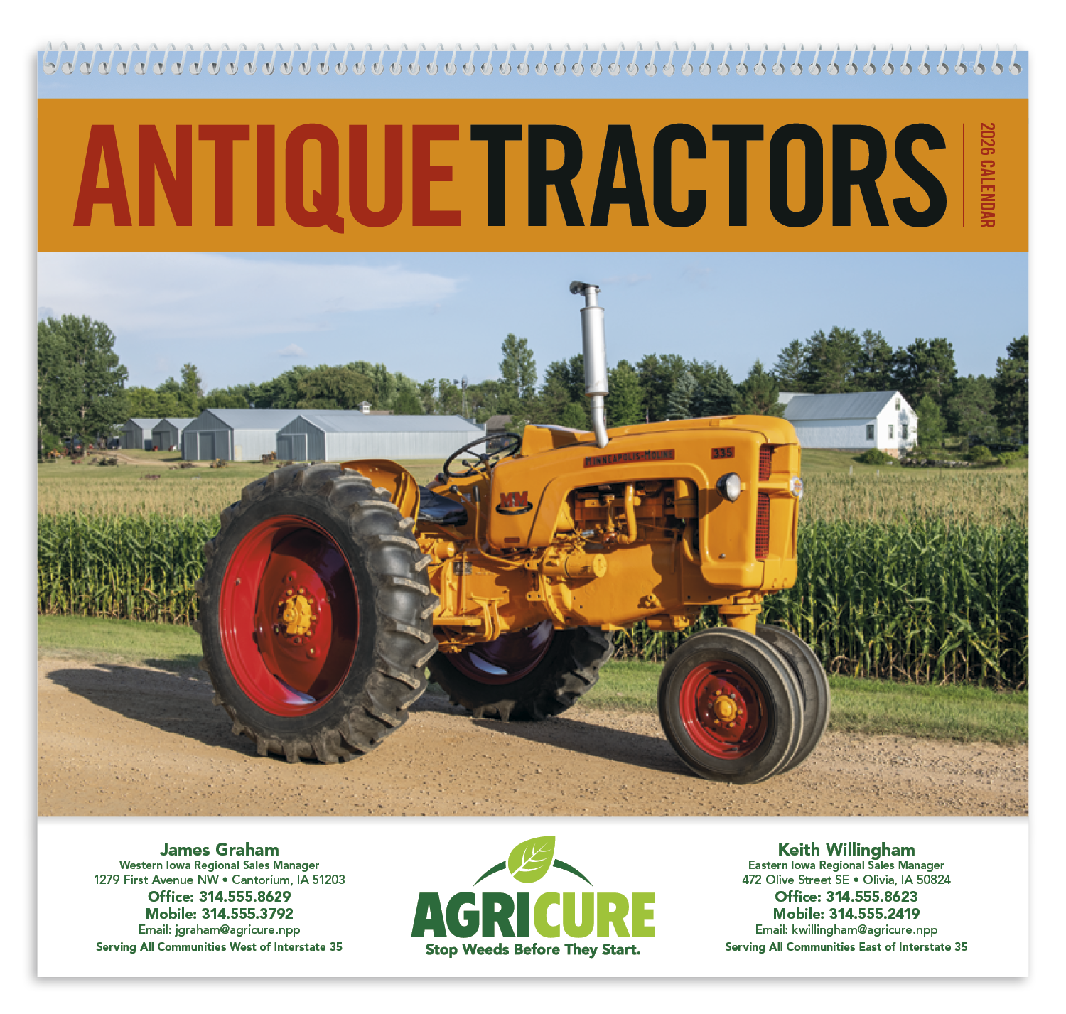 Triumph® Calendars Antique Tractors Calendar 77
