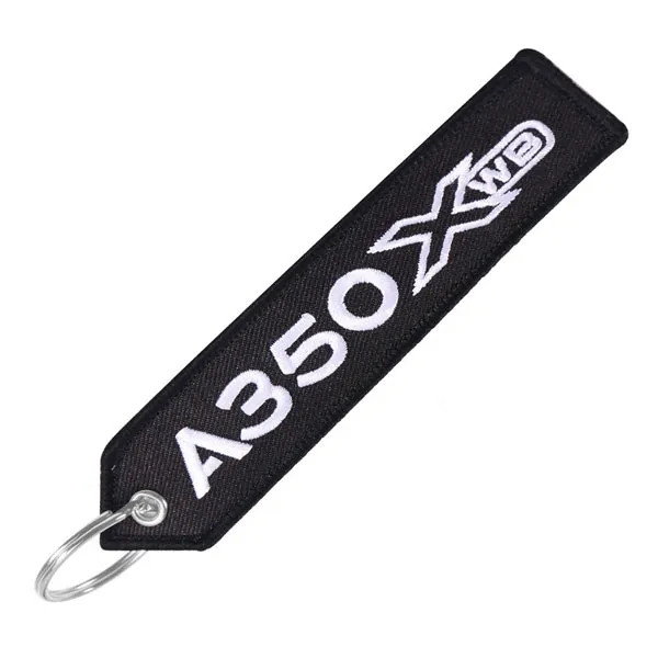 Custom Embroidered Flight Keychain 4