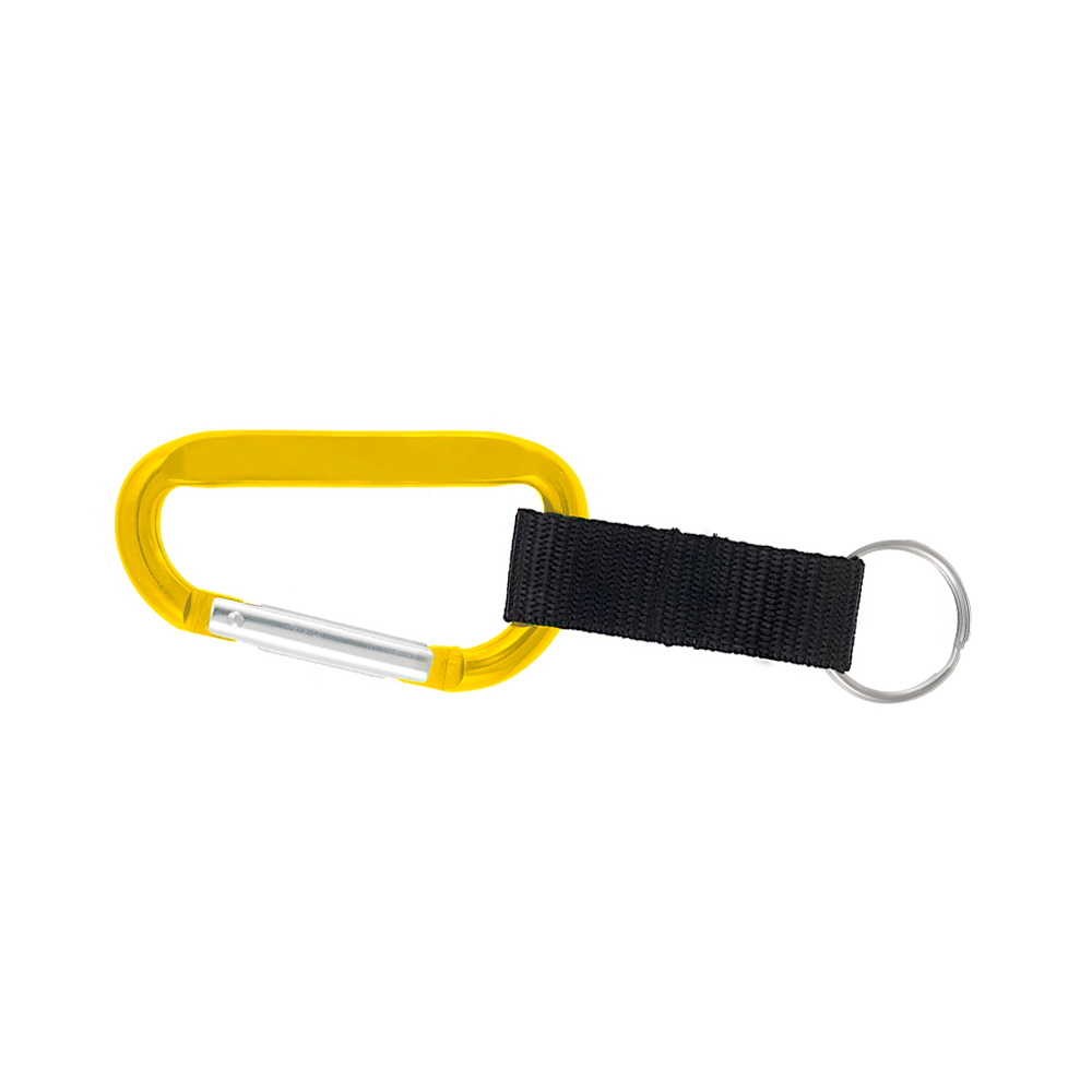 Carabiner W/ Woven Strap 1