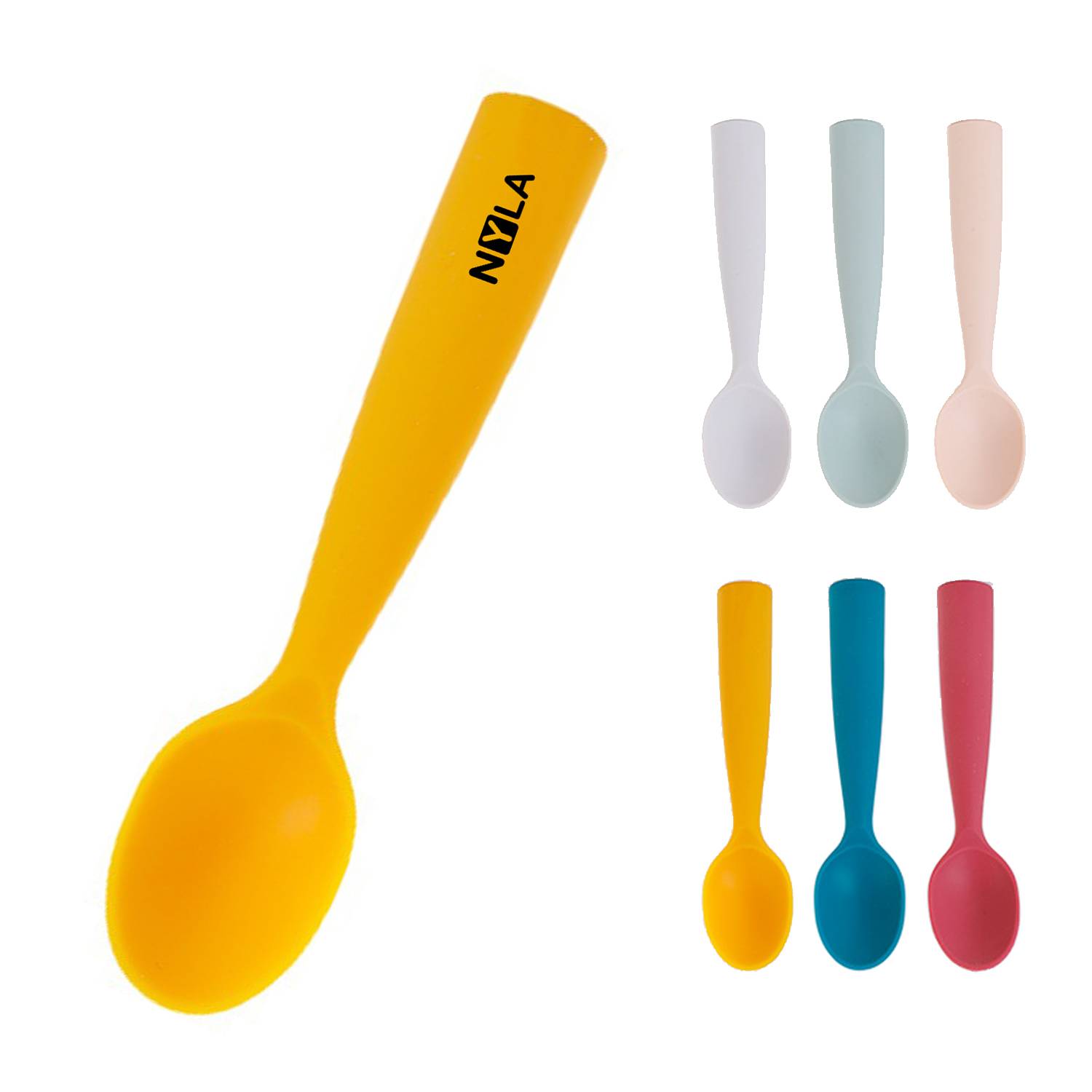 Baby Food Silicone Spoon 1