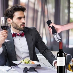 Metal Automatic Electric Wine Opener With Foil Cutter 8