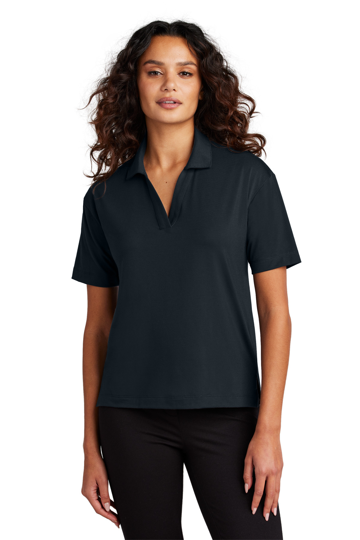 Mercer+Mettle Women's Stretch Jersey Polo MM1015 42