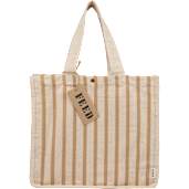 FEED Cotton and Jute Striped Tote 59
