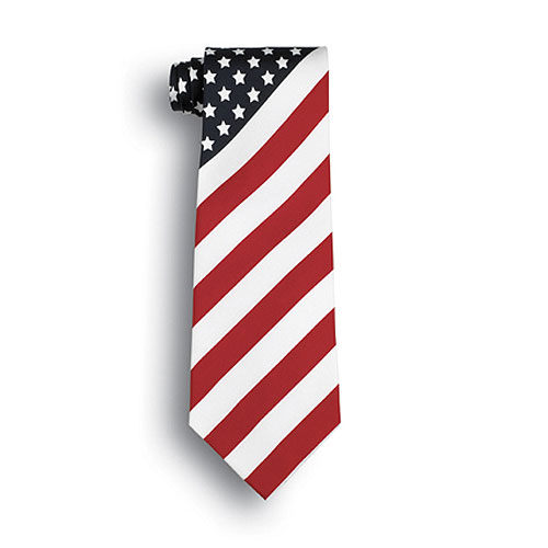 The Flag Patriotic Tie 1