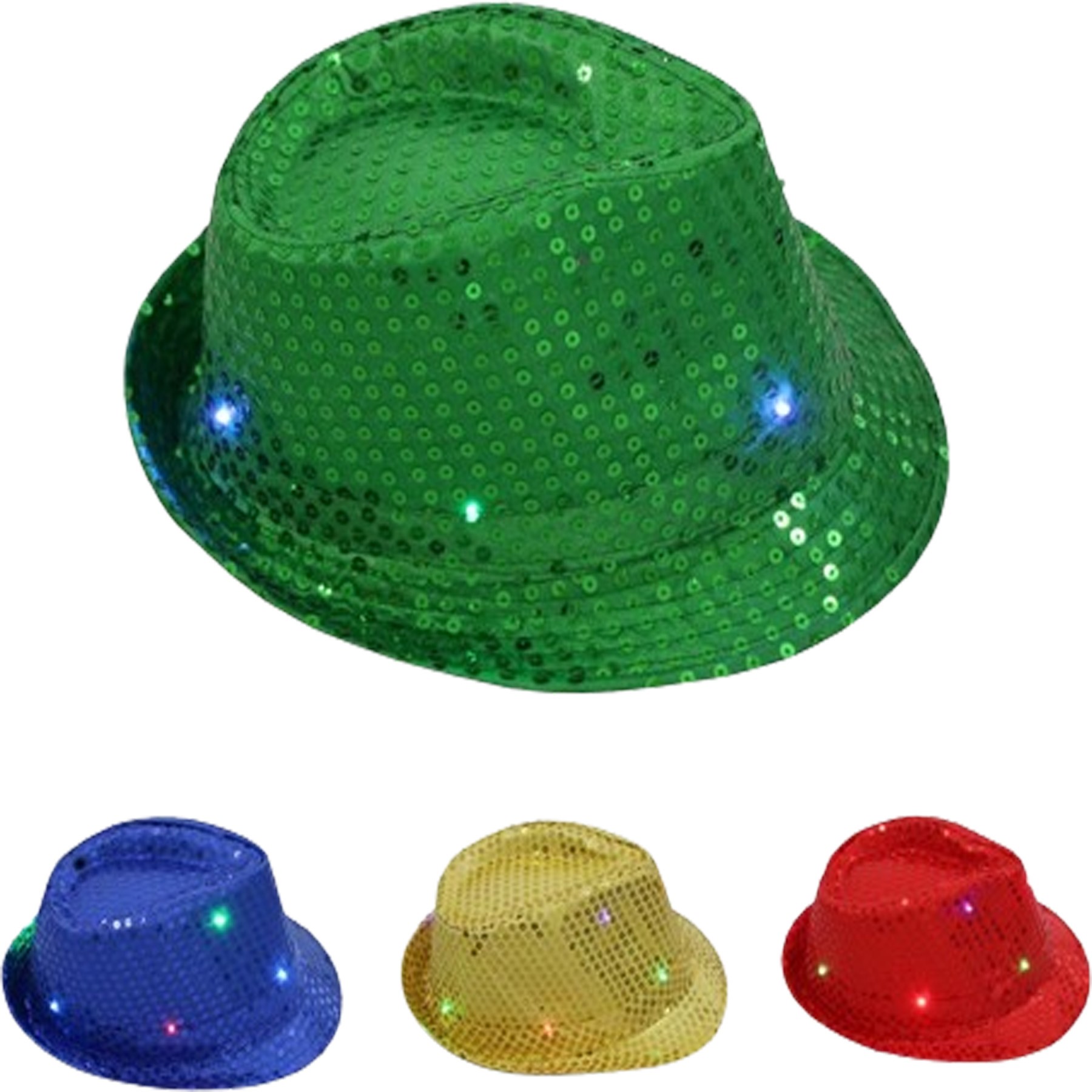 LED Flash Jazz Hat 2