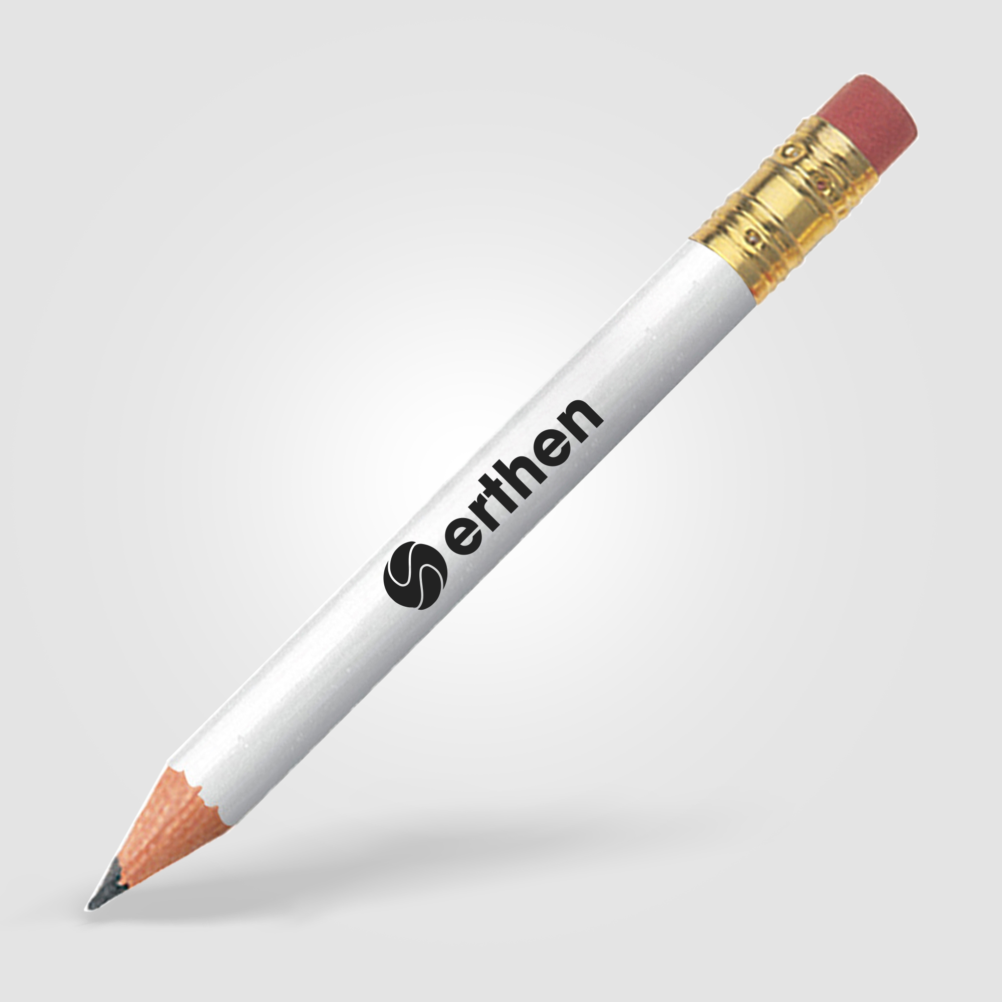 Golf Pencil (Round, Eraser) 7