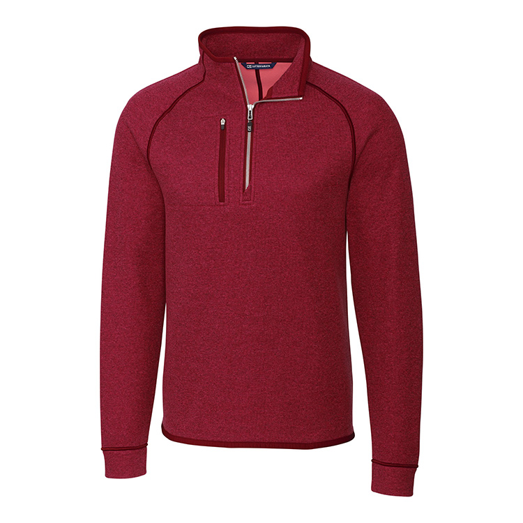 Cutter & Buck Mainsail Sweater-Knit Half-Zip Pullover Jacket 6