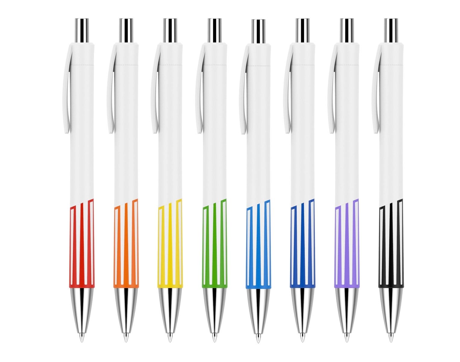 Rainbow Grip Pen - White 6
