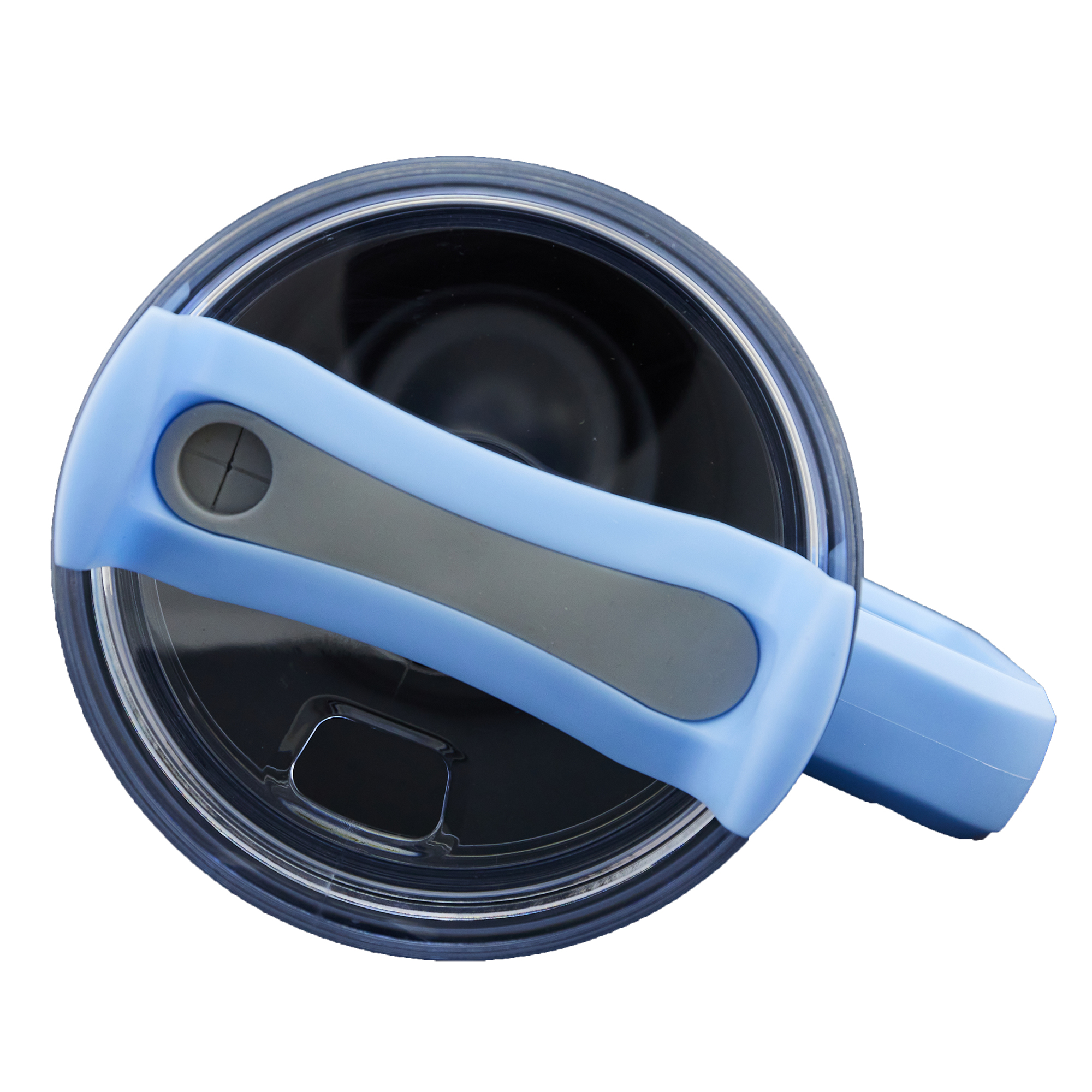 Oceanside 40oz Double Wall Stainless Steel Vacuum Insulated Tumbler with Handle and Straw (Orange)