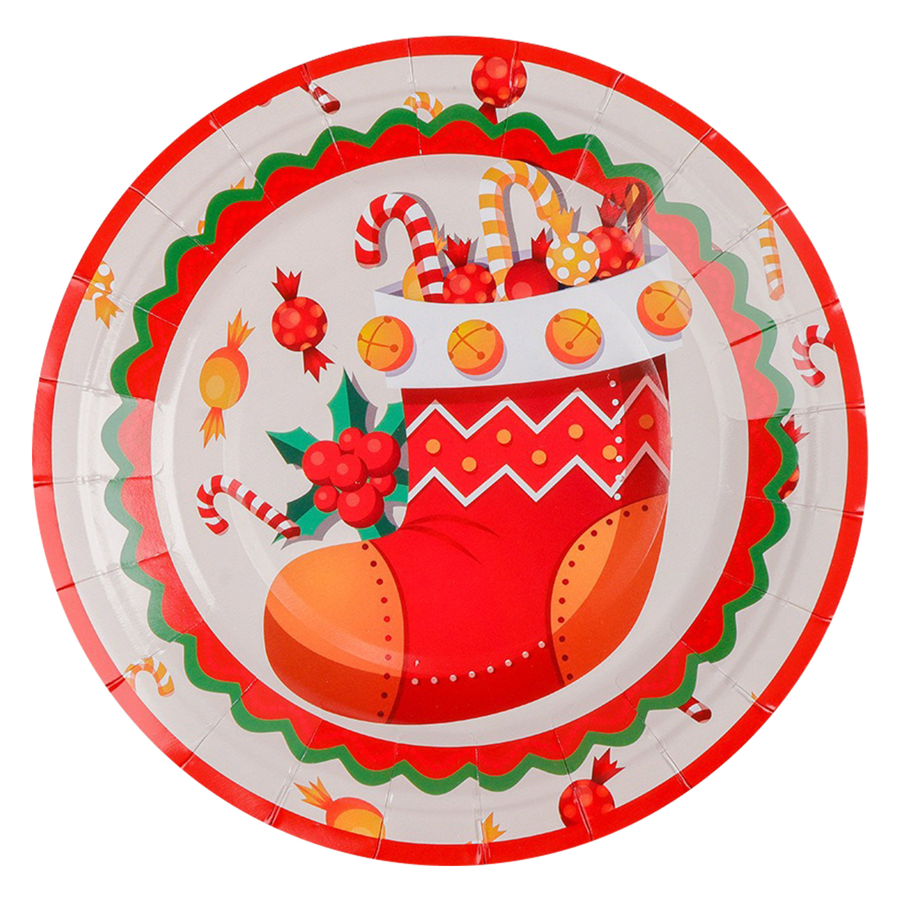 Disposable 9'' RoundPaper Plate 21