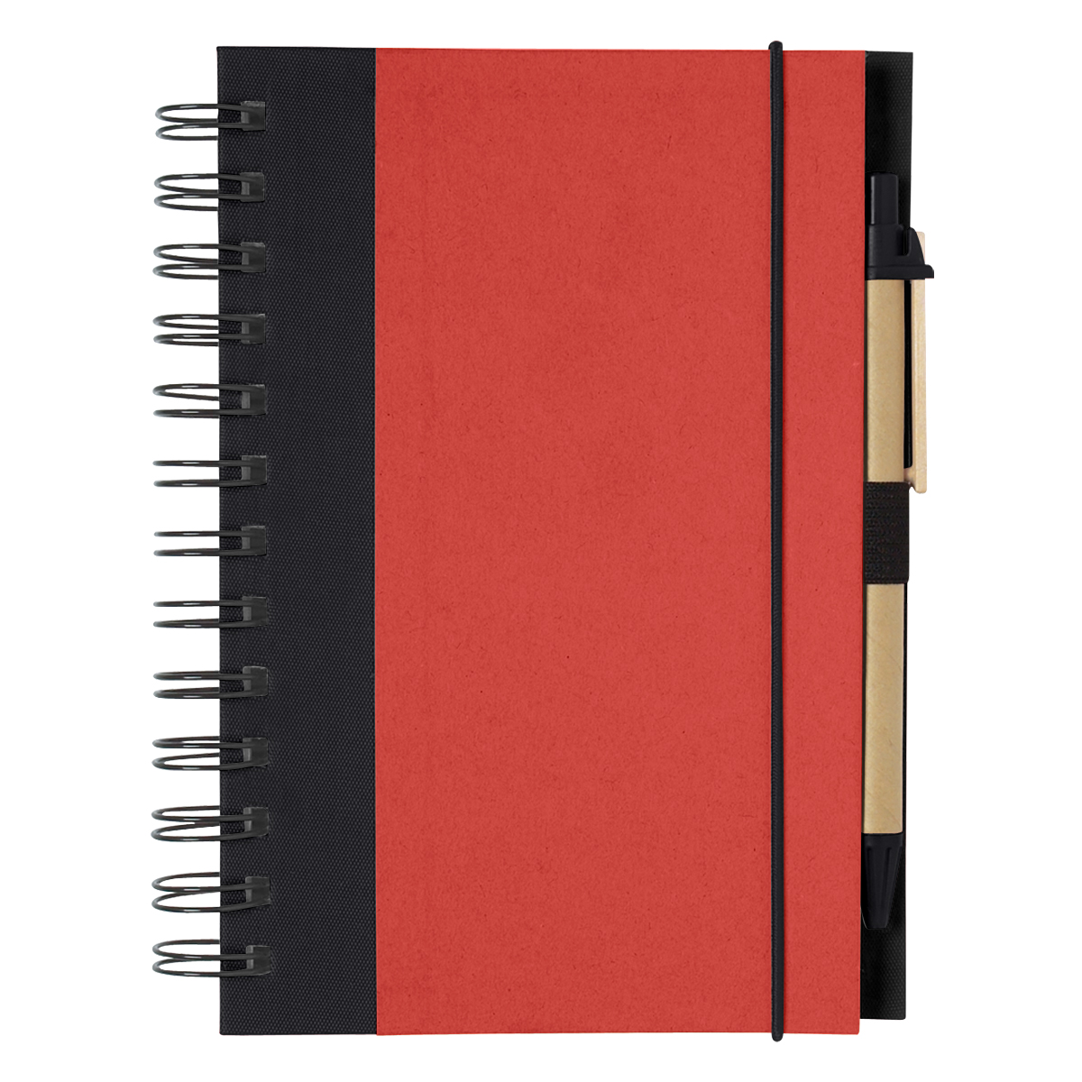 ECO-INSPIRED SPIRAL NOTEBOOK & PEN 18