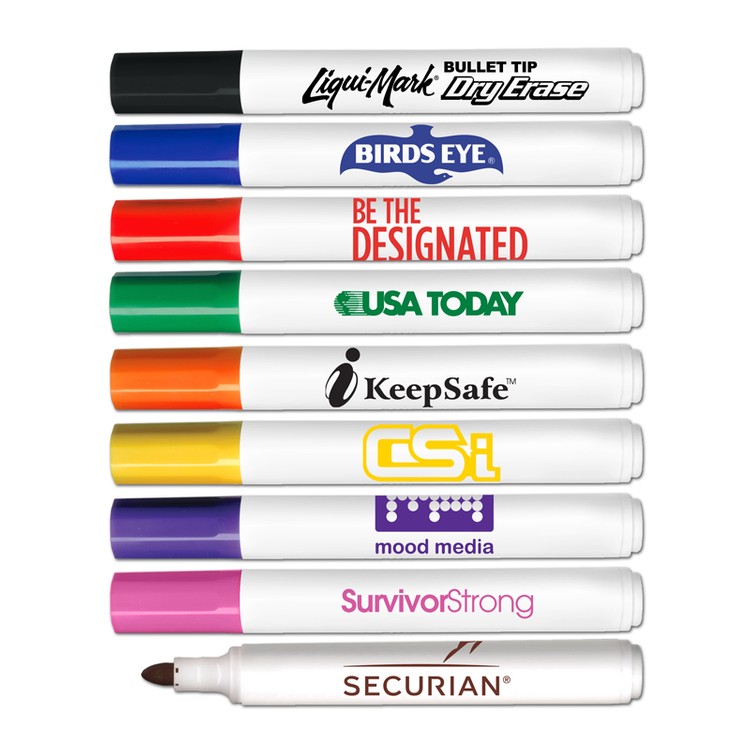 Dry Erase Bullet Tip Marker - USA Union Made