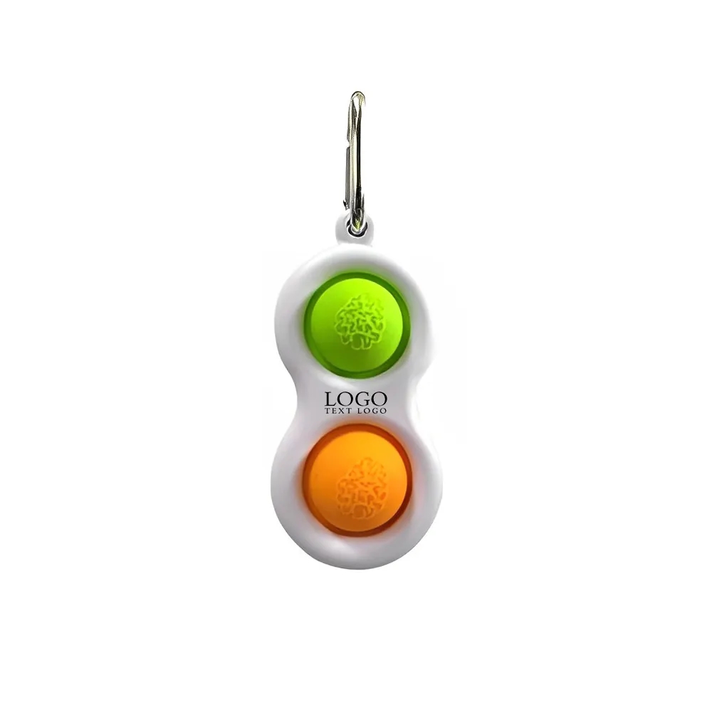 Push Pop Bubble Fidget Toy Keychains 4