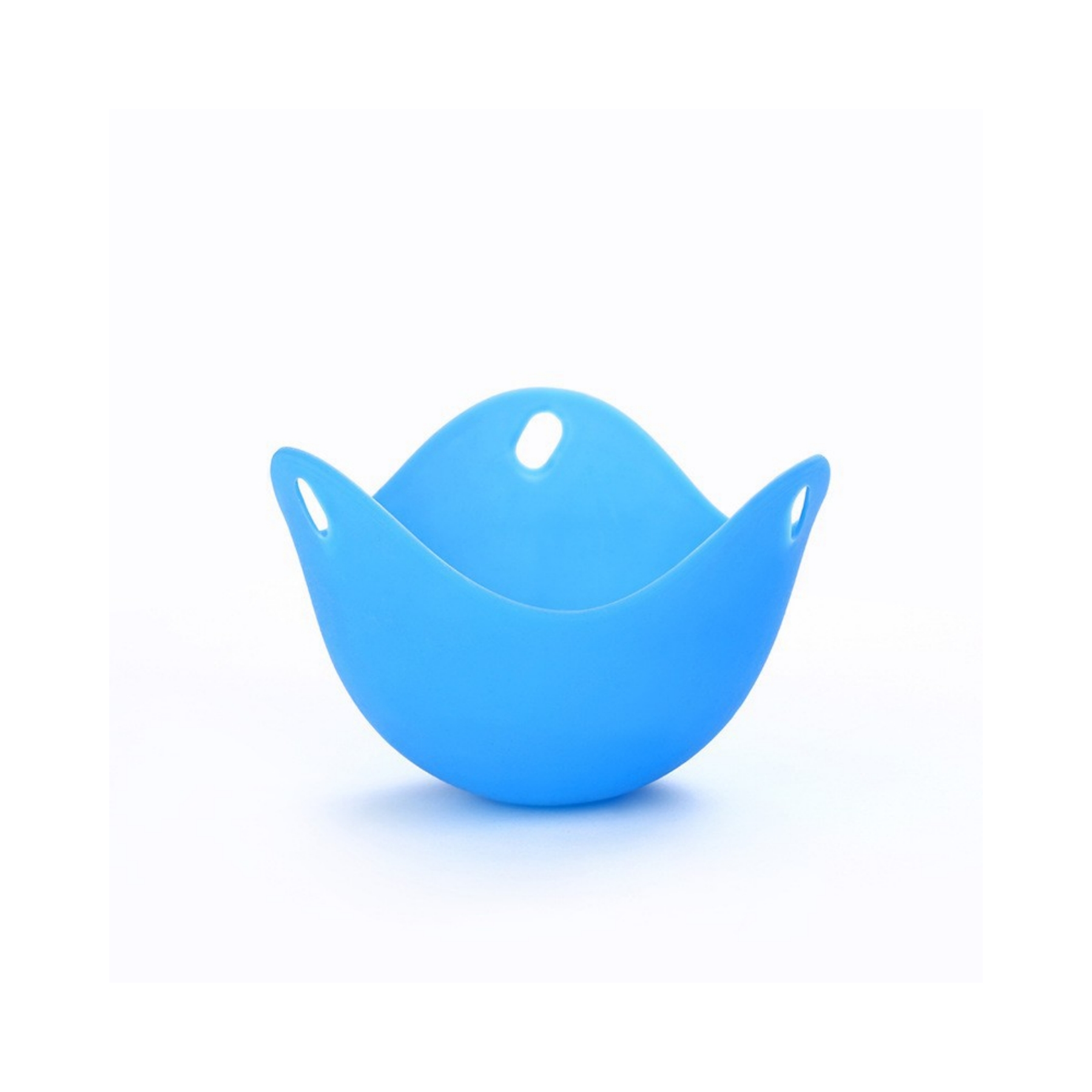 Silicone Egg Poaching Cups with Ring Standers 2