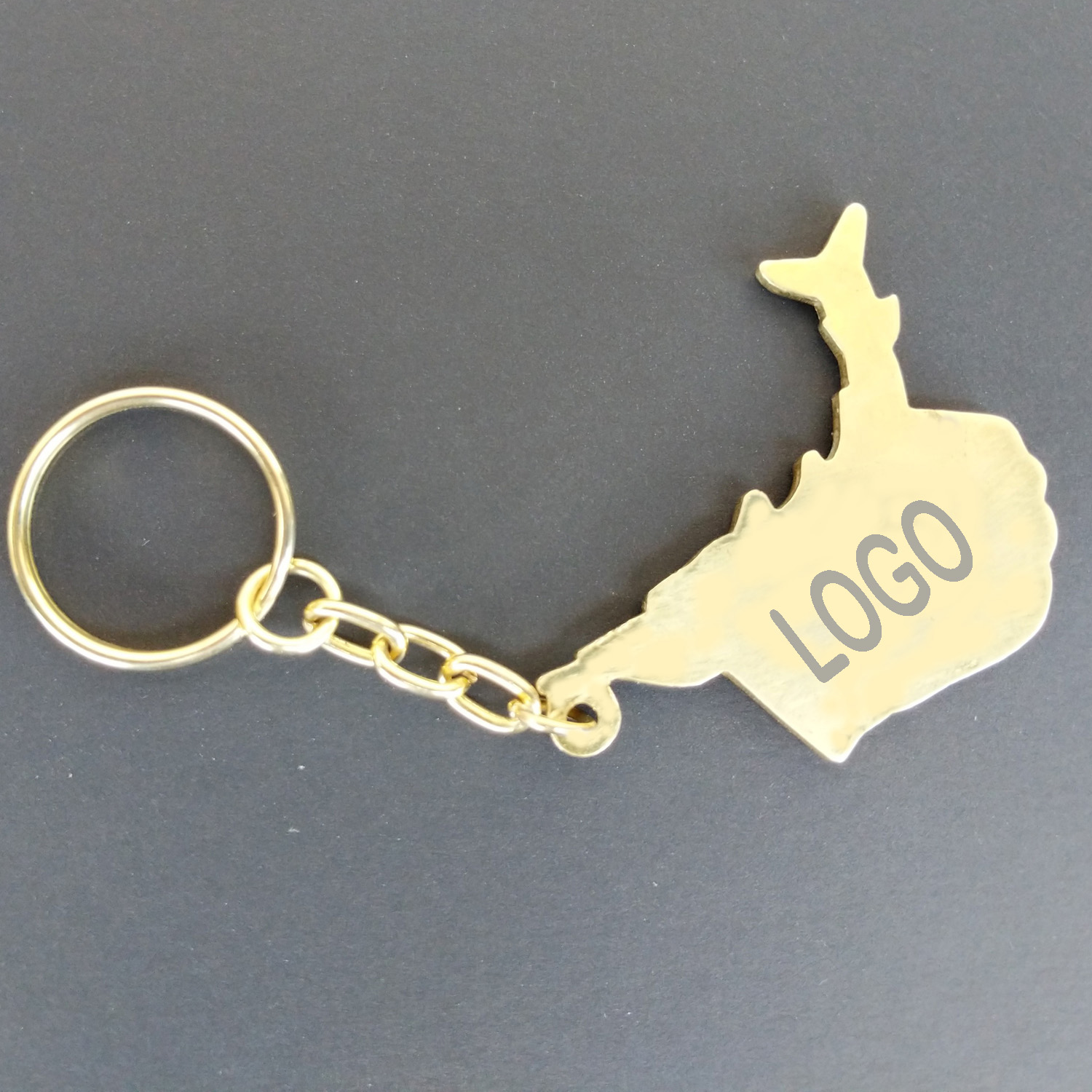 Solid Brass Nautical Key Chain 2