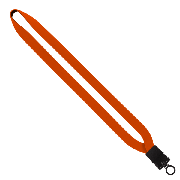 3/4" Neoprene Lanyard with Plastic Snap Buckle Release 3