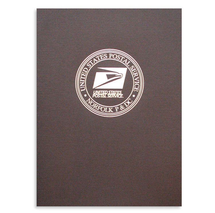 Tax and Report Cover with Foil Stamped Imprint 1