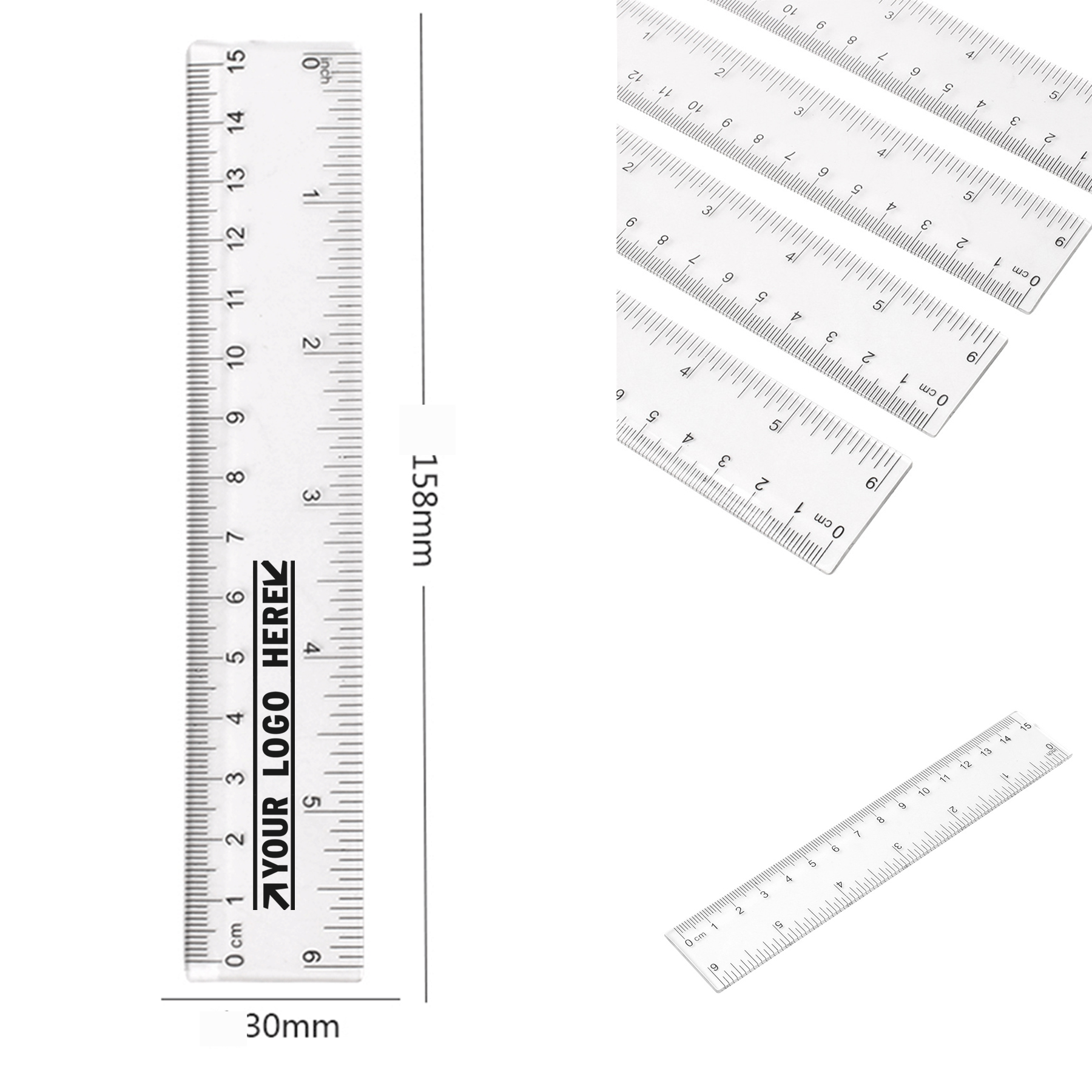 Plastic Ruler Straight Ruler 2