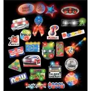 Custom Flashing Light Up Glow LED Button