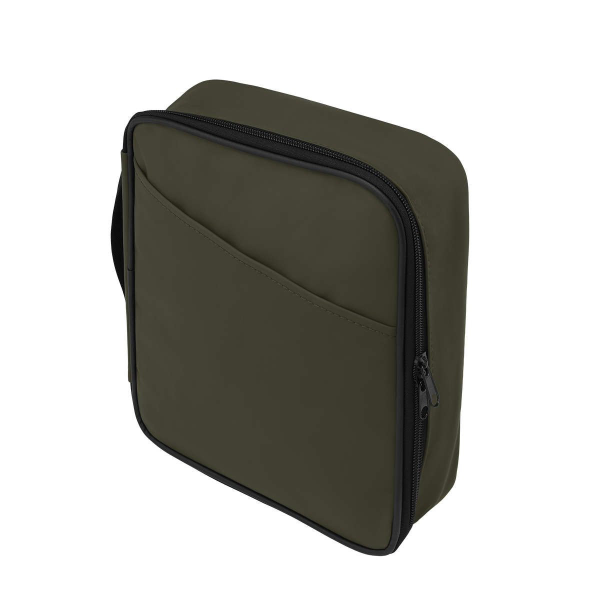 Hudson rPET Leatherette Tech Organizer 12