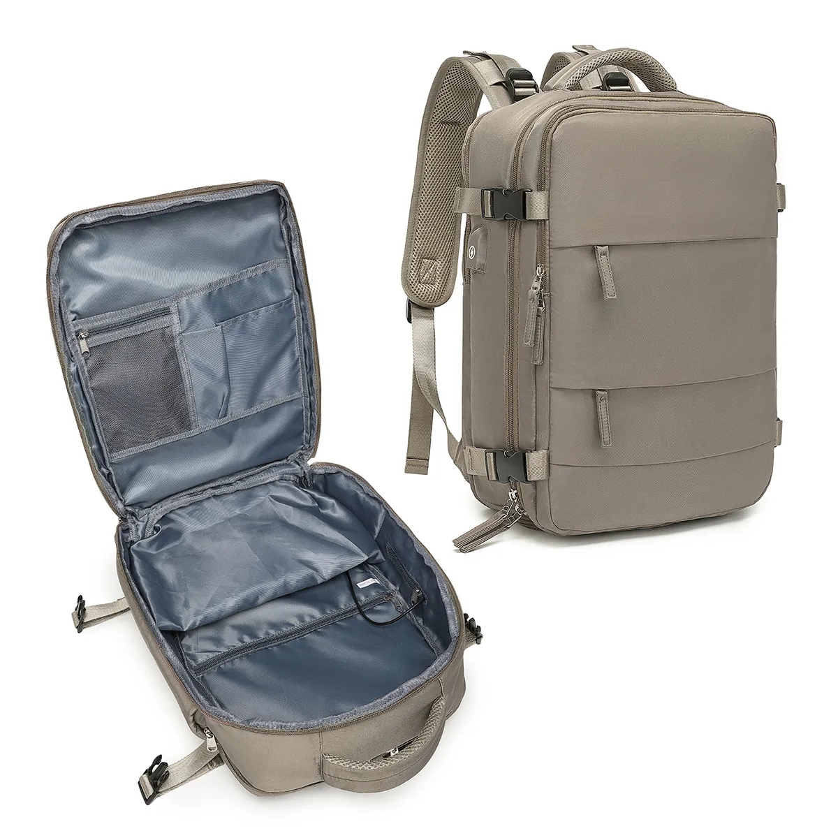 Waterproof Luggage Travel Backpack With Shoe Compartment 6