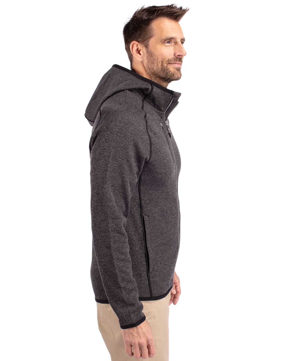 Mainsail Full Zip Hooded Mens Jacket