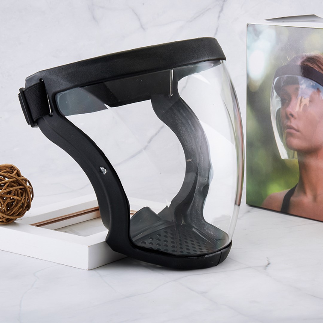 Transparent Space mirror face mask 4