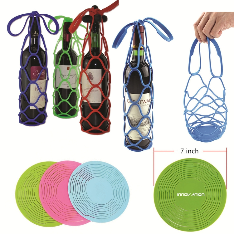 Silicone Wine Bottle Carrier 2