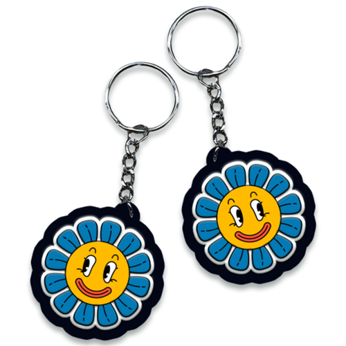 PVC Custom Keychain - 3D Two Sided Design 2