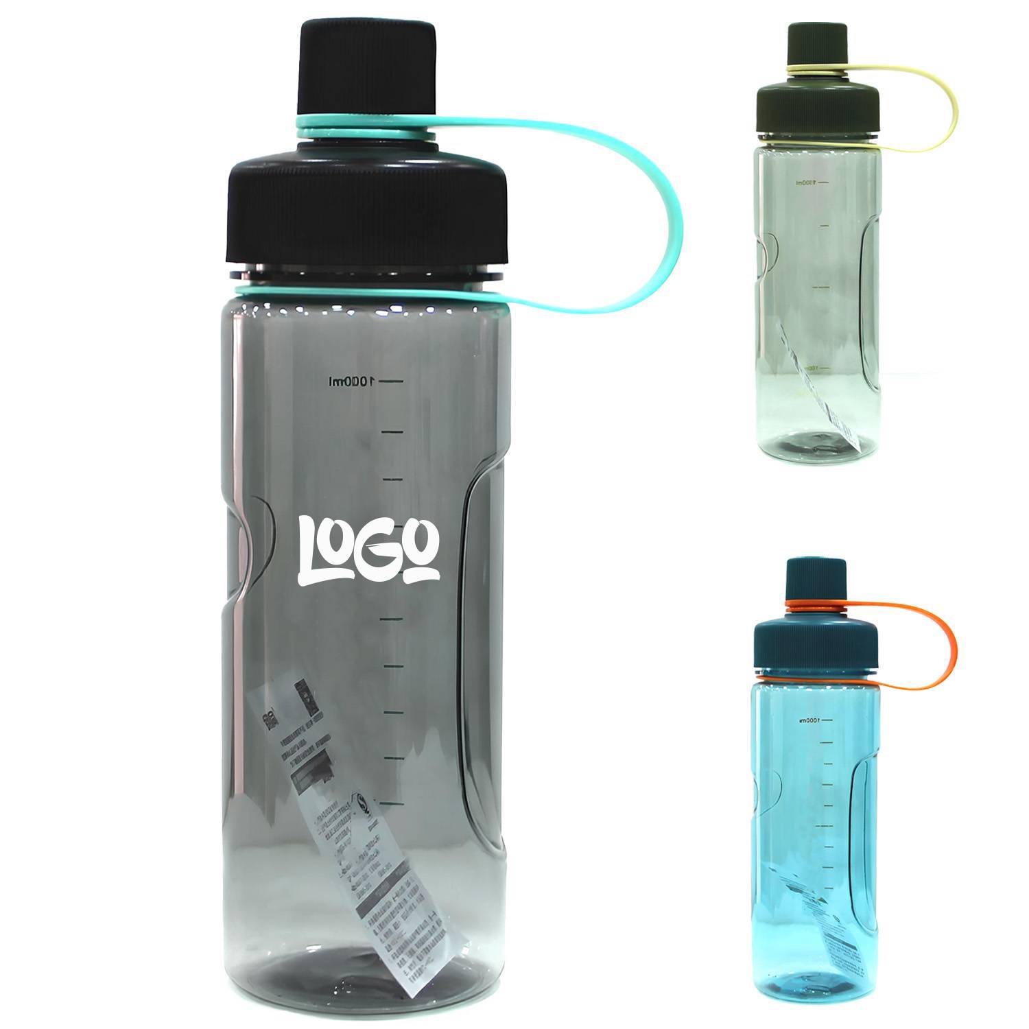 34 OZ Plastic Sport Water Bottle 3