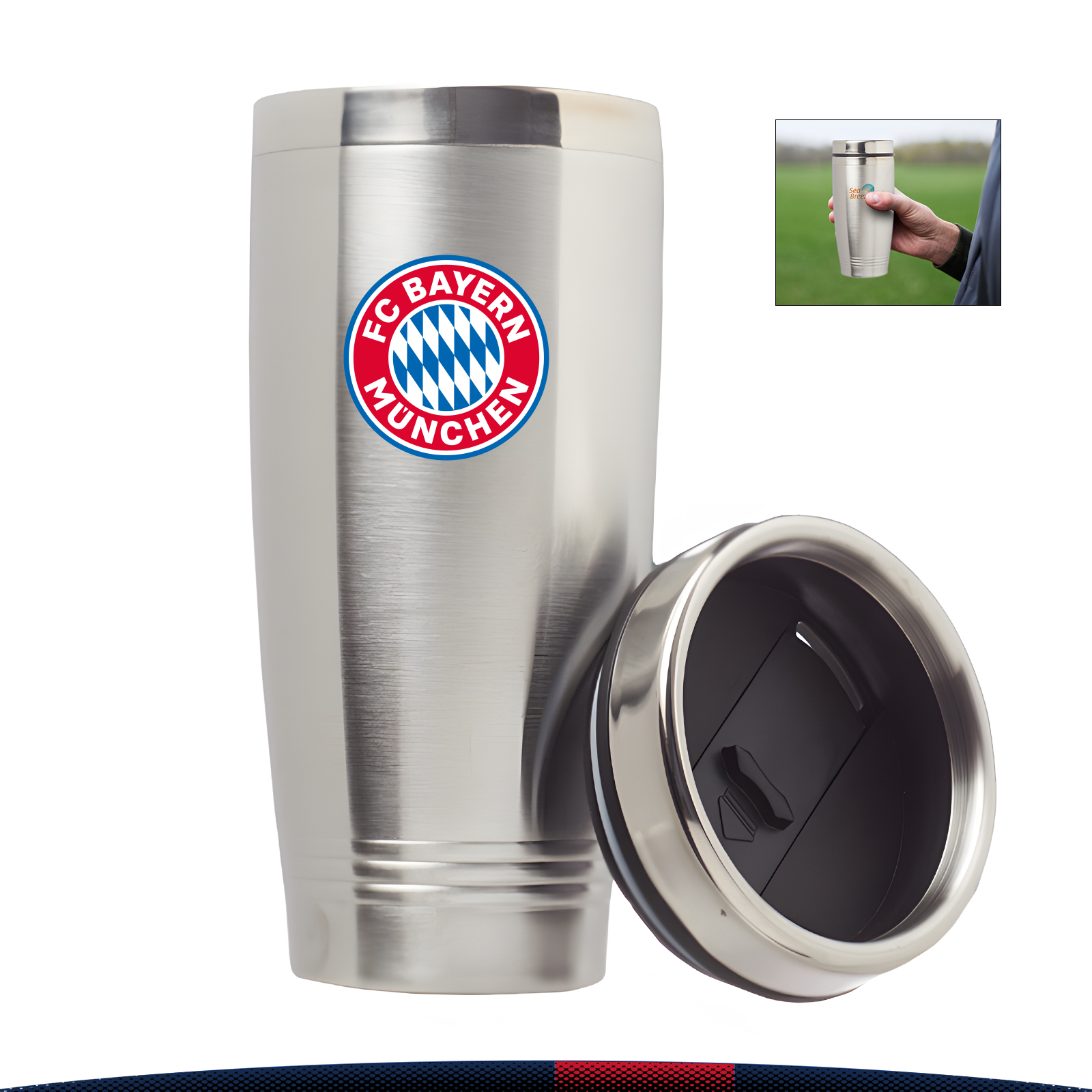 16 oz. Crisha Stainless Steel Mugs 2