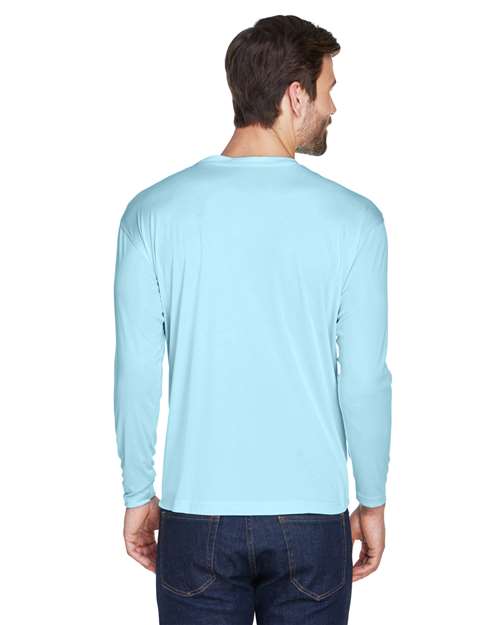 Men's Cool & Dry Sport Long Sleeve Performance Interlock T-Shirt - 8422 31