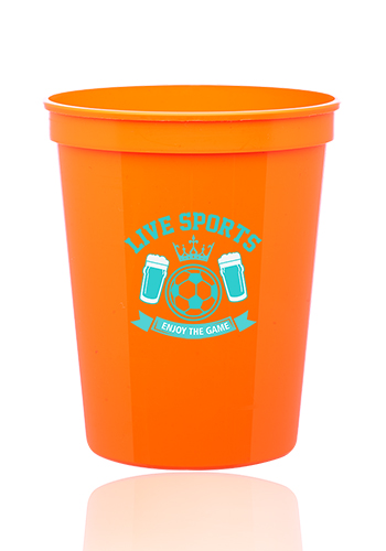 16 oz. Reusable Plastic Stadium Cups 3