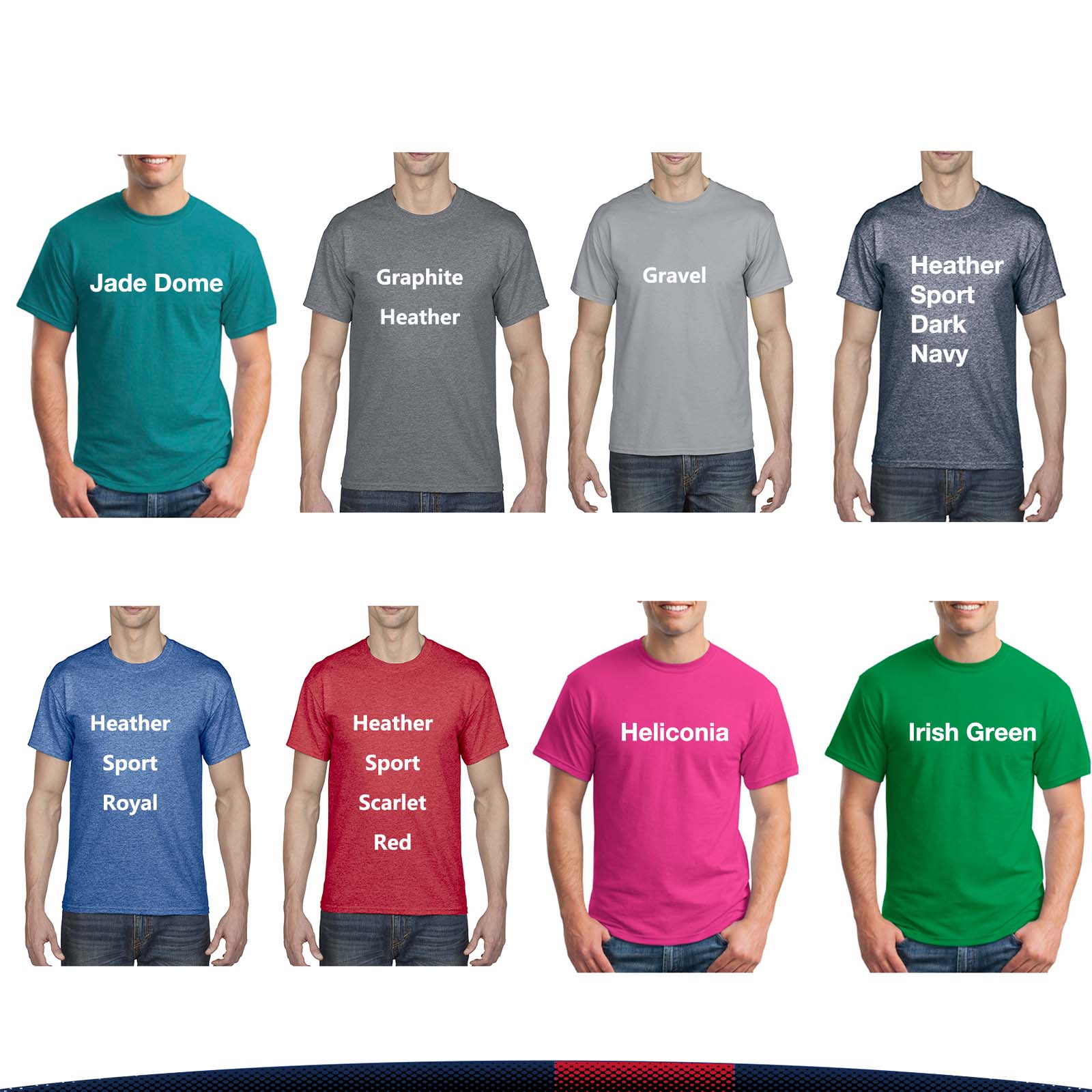 Gildan® Cotton/Polyester Moisture Wicking T-Shirts 6