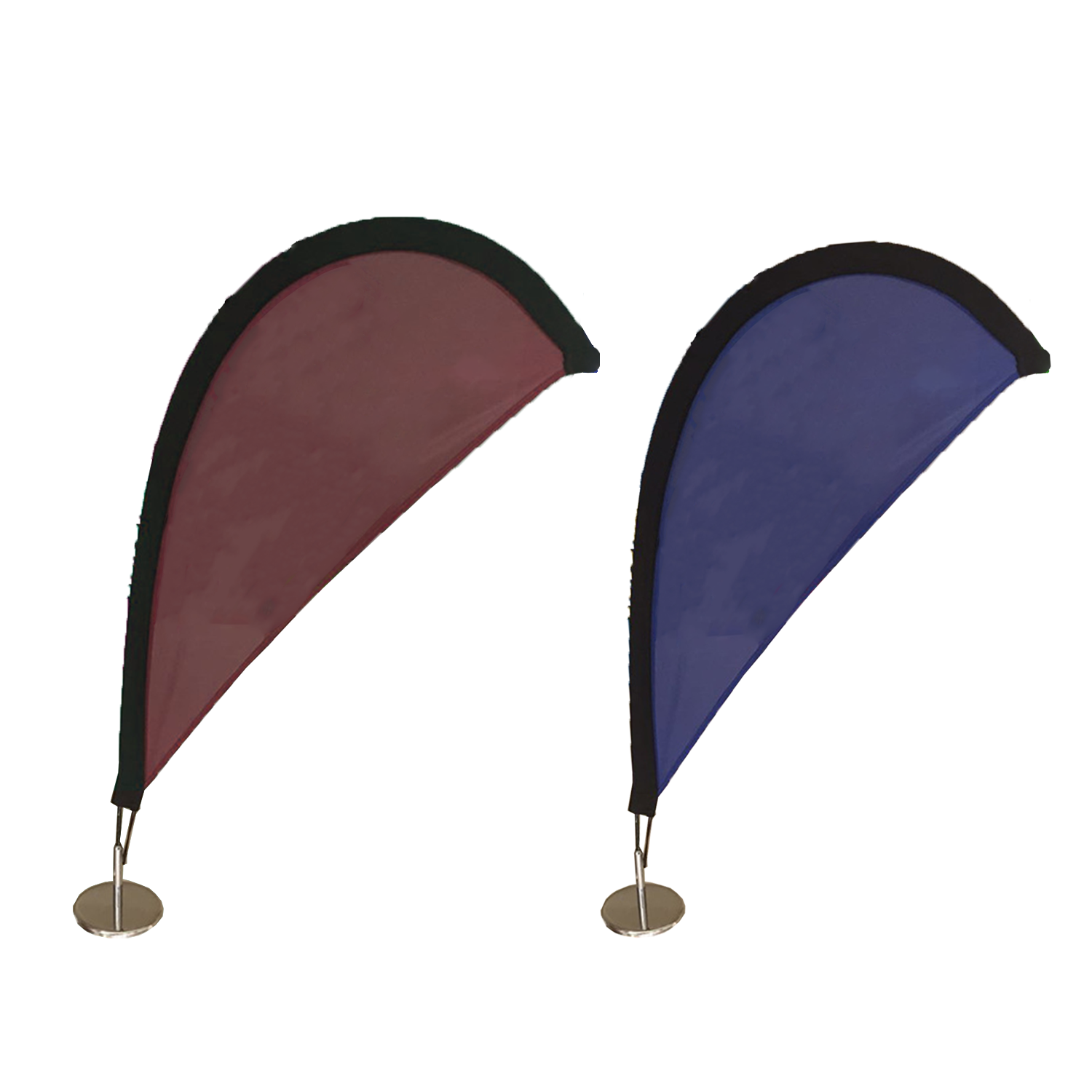 Double-Sided Teardrop Flag with Aluminum Pole & Ground Spike 4