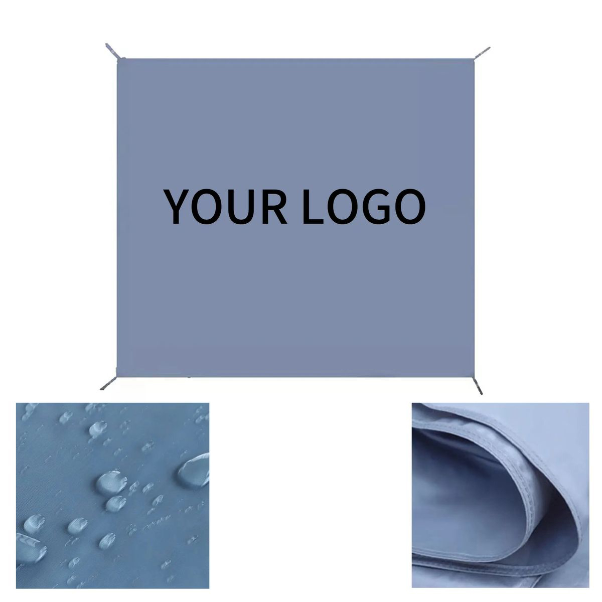 Oxford Outdoor Tarp with Elastic Corners 2