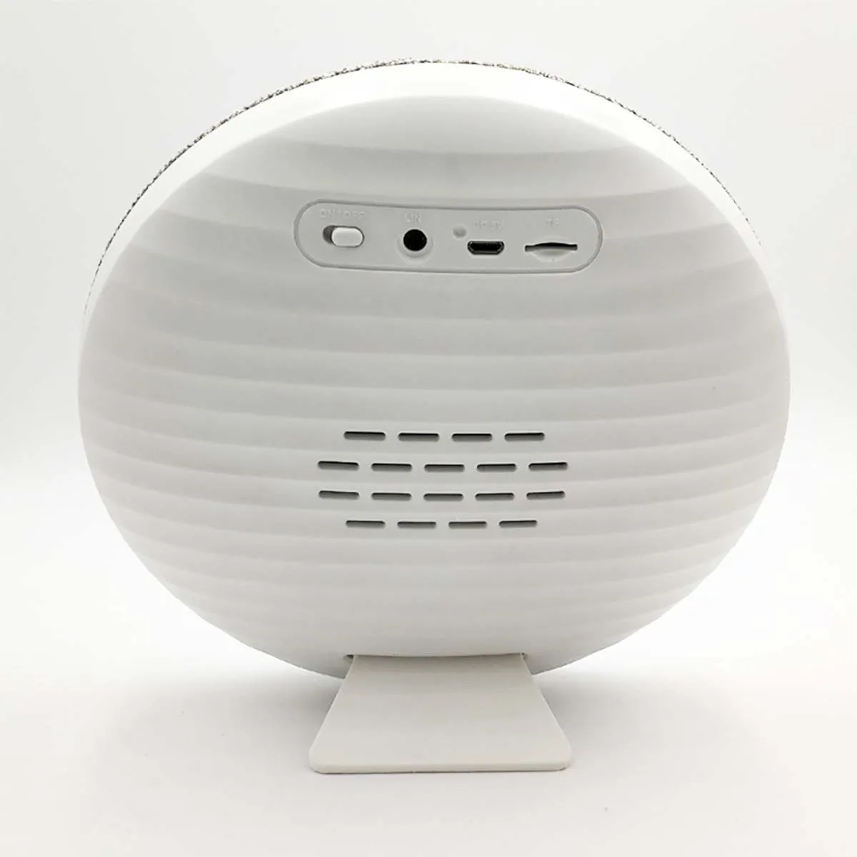 Classical Round Stereo Fabric Cover BT Speaker 1