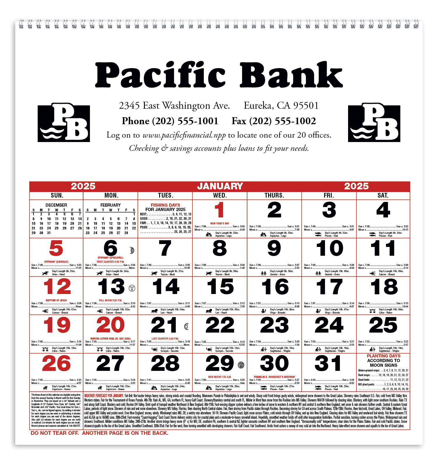 Triumph® Calendars Small Almanac 2
