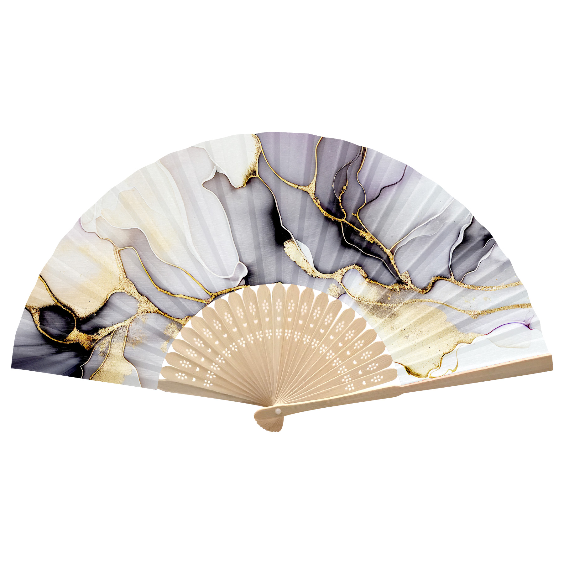 Foldable Bamboo Fan 29
