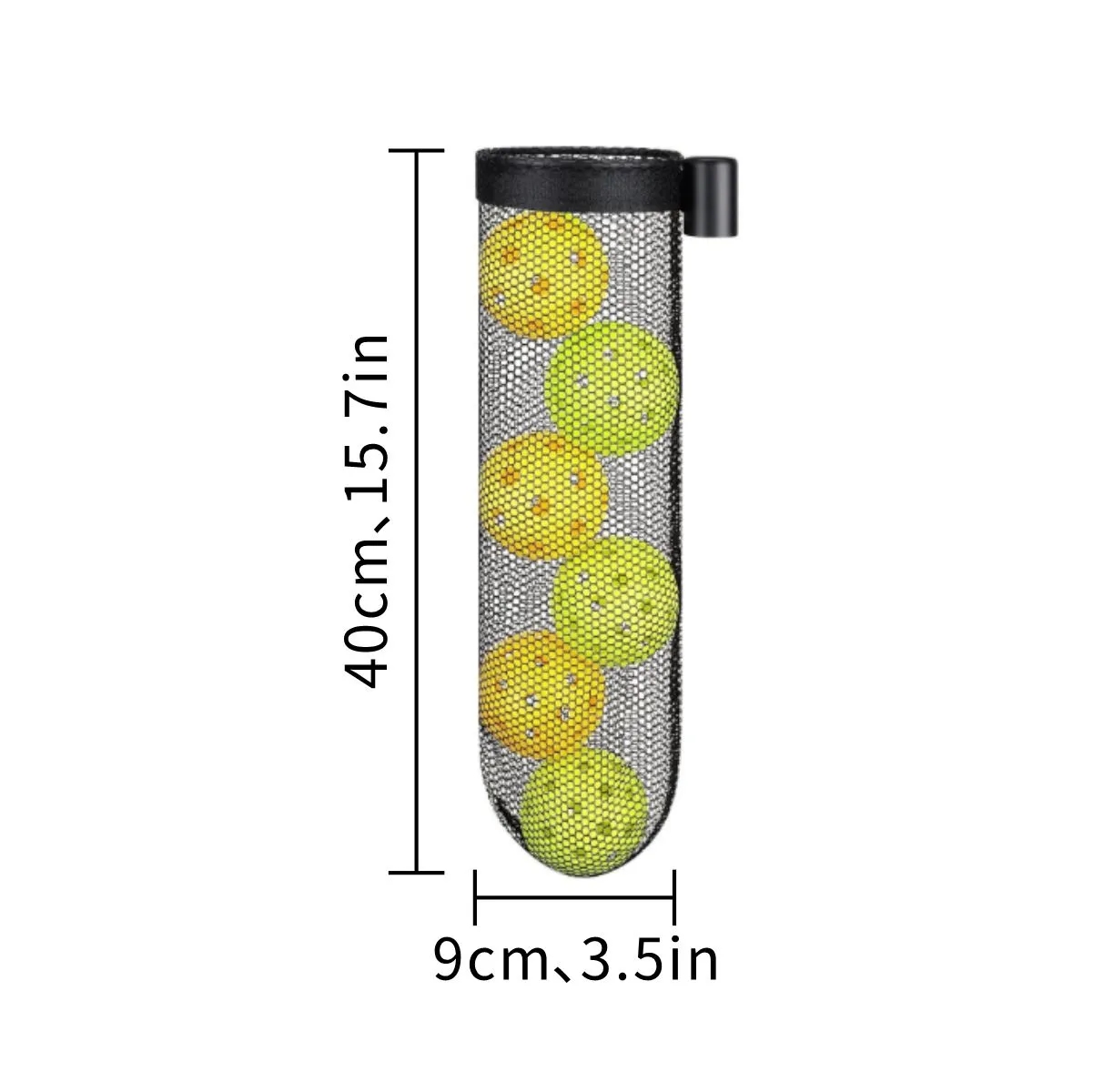 Mesh Ball Pouch For Pickleball Nets With Strap 6