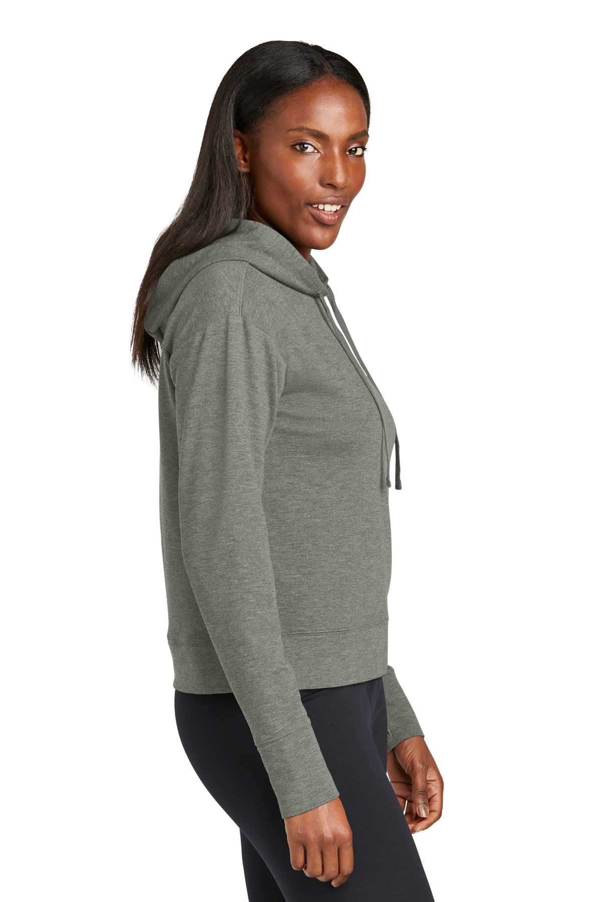 Sport-Tek Women's Sport-Wick Flex Fleece Pullover Hoodie LST562 30