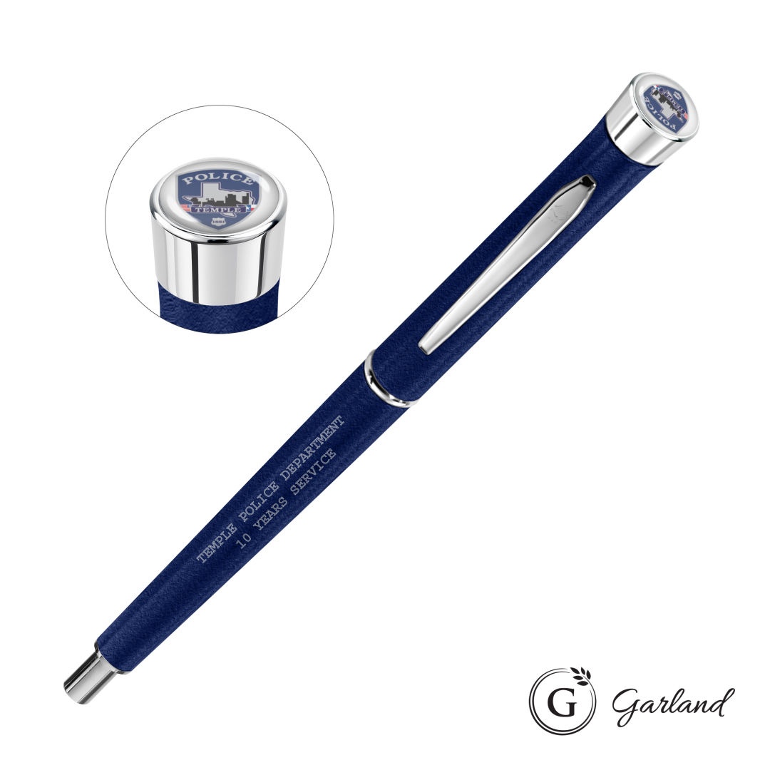 Garland® Tactical Custom Textured Mechanical Pencil - Chrome