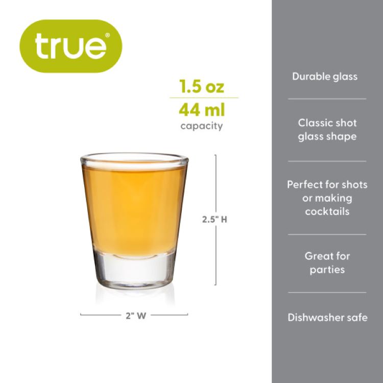 True® Shotski Classic 1.5oz Shot Glass 3