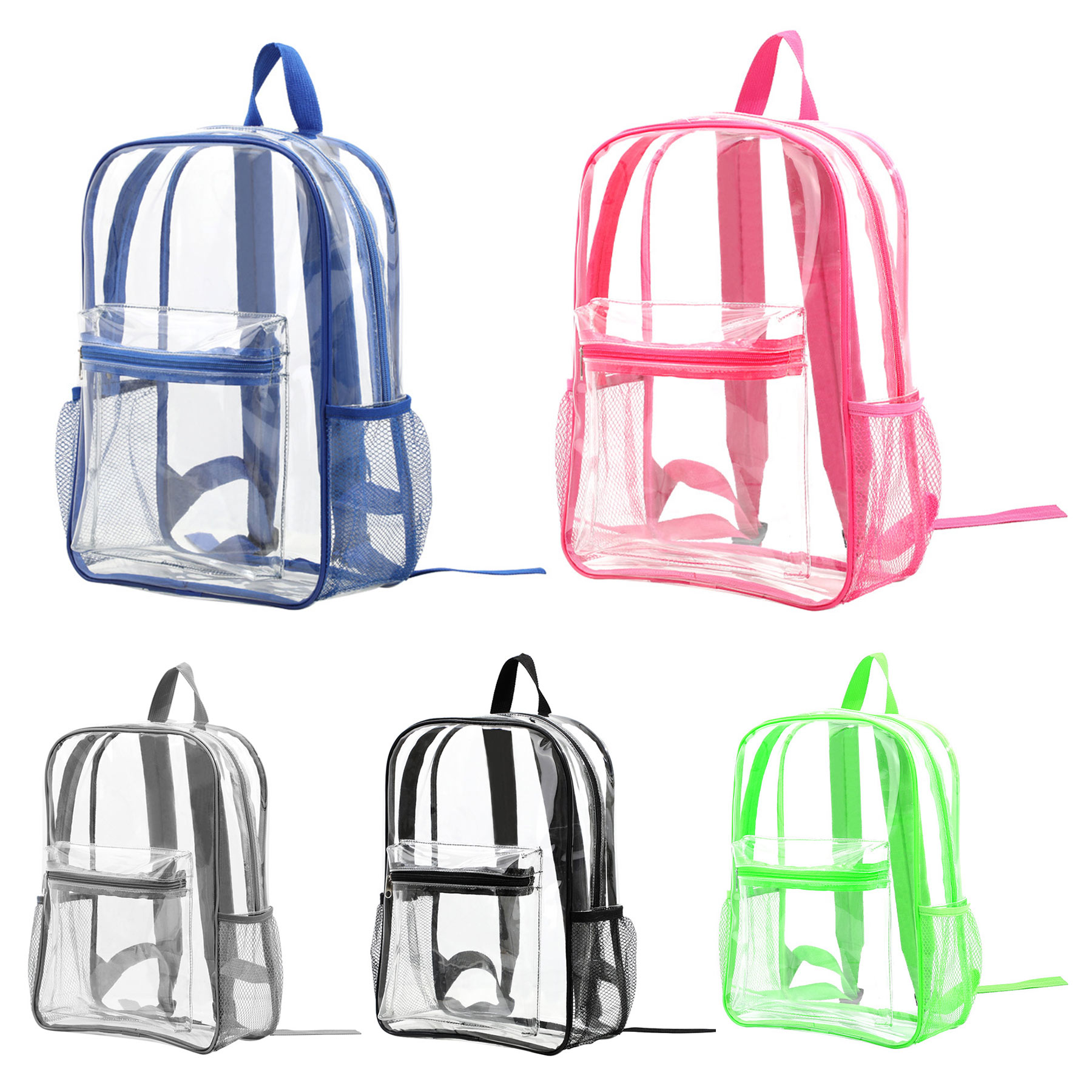 Transparent waterproof travel bag 1