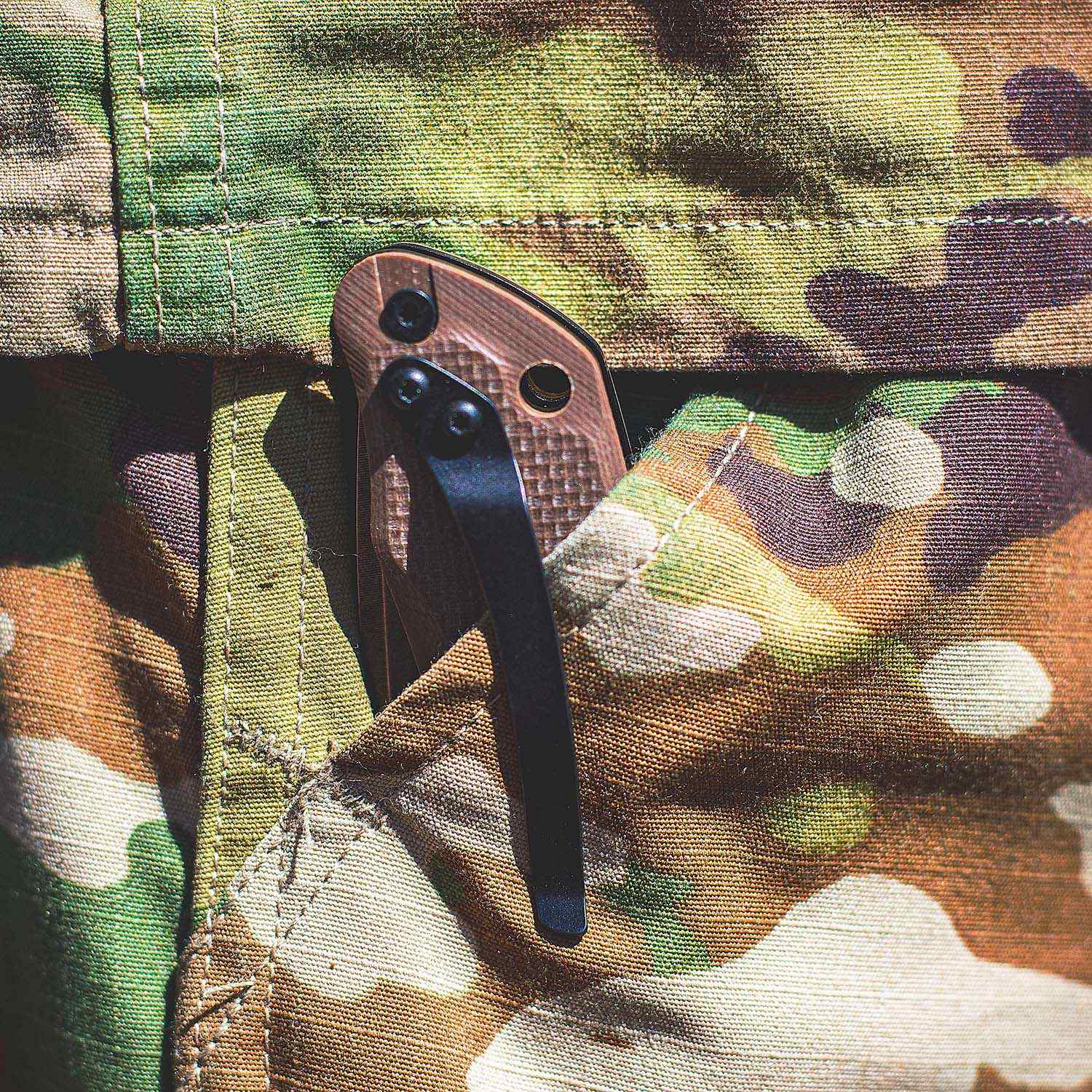 AMERICAN BUFFALO® DESERT SCAVENGER POCKET KNIFE 2