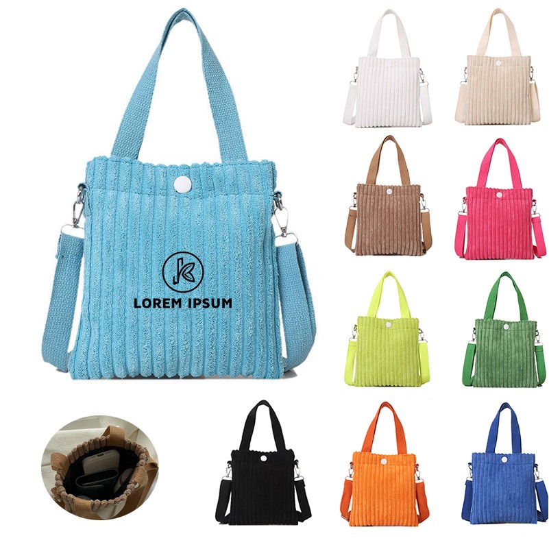 Mini Corduroy Crossbody Handbag 2