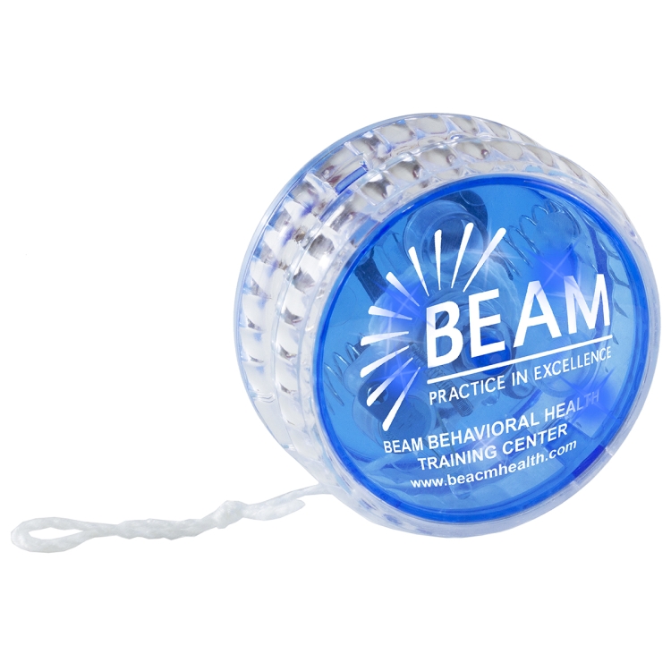 "Go-Yo Blue" Blue Light-Up LED Yo-Yo 3